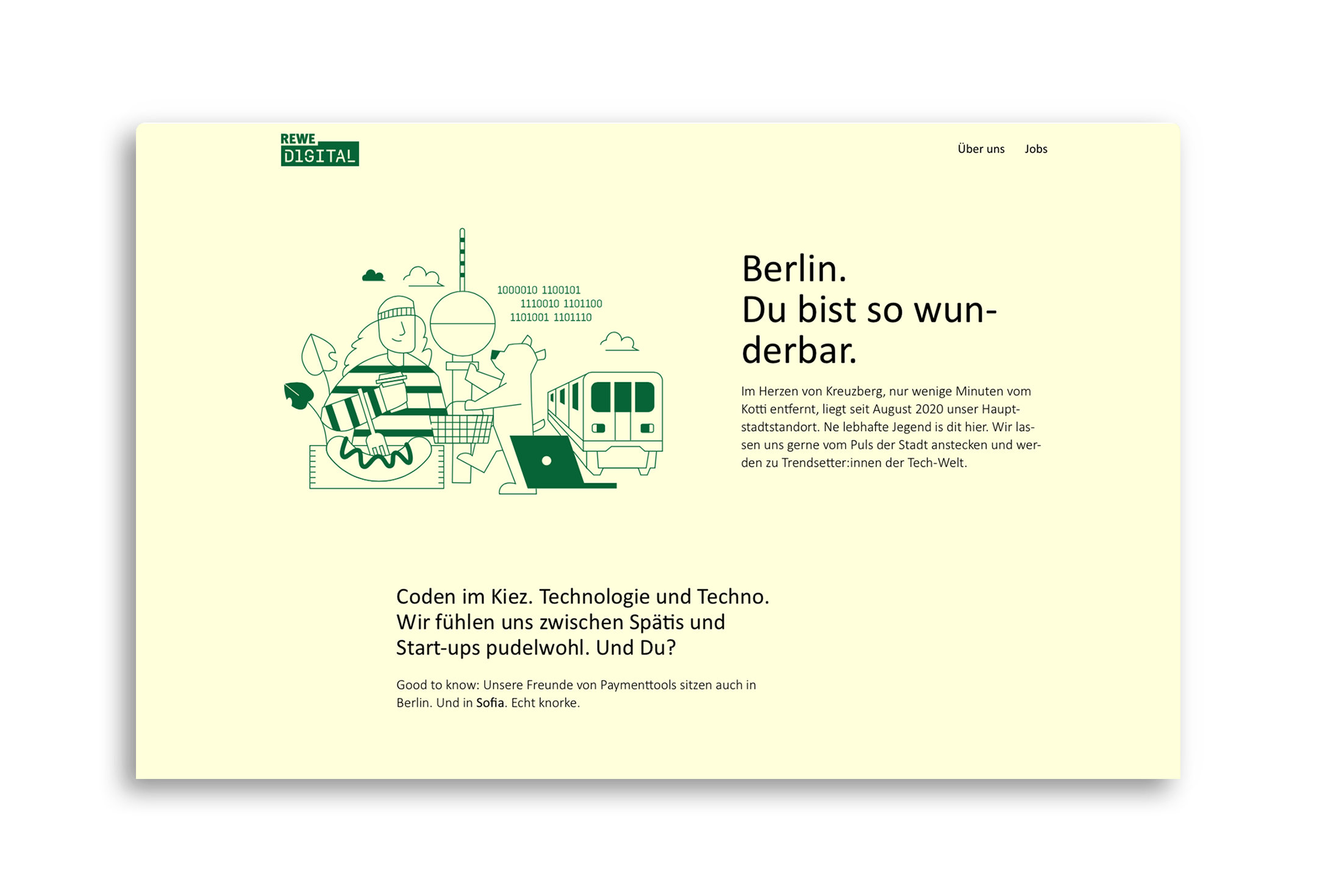 REWE digital Website Entwicklung
