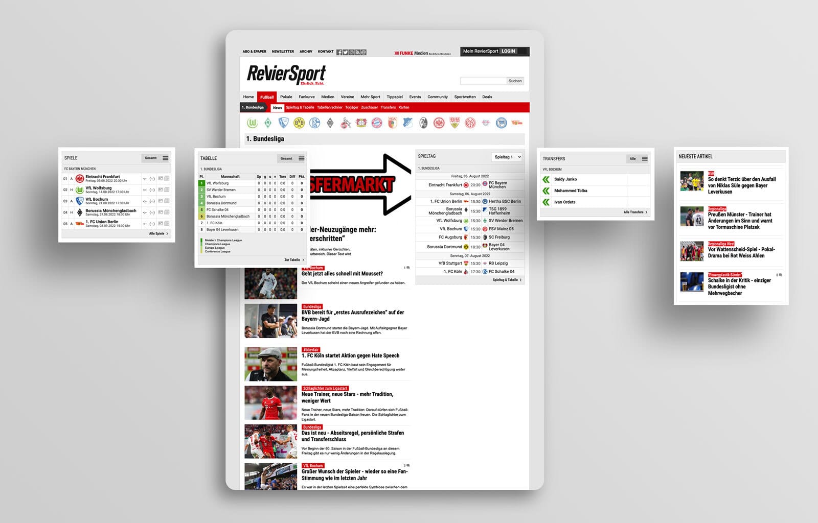 Website von RevierSport