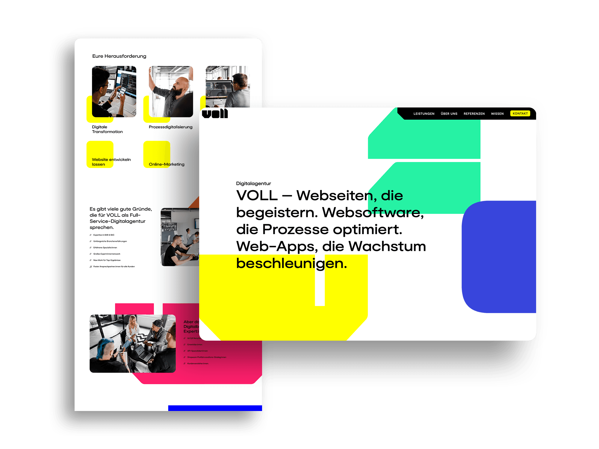 VOLL digital Website Relaunch mit SEO